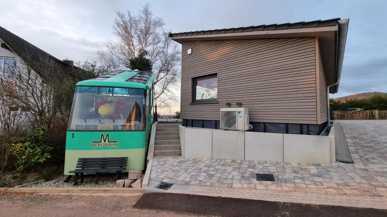 Вілла Exklusives Holzhaus Mit Bergbahn - Baden-Baden Im Schwarzwald Екстер'єр фото